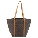 LOUIS VUITTON Monogram Sac Shopping Tote Bag M51108 LV Auth 191633-2