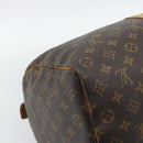 LOUIS VUITTON Monogram Keepall 50 Boston Bag M41426 LV Auth 191635-16