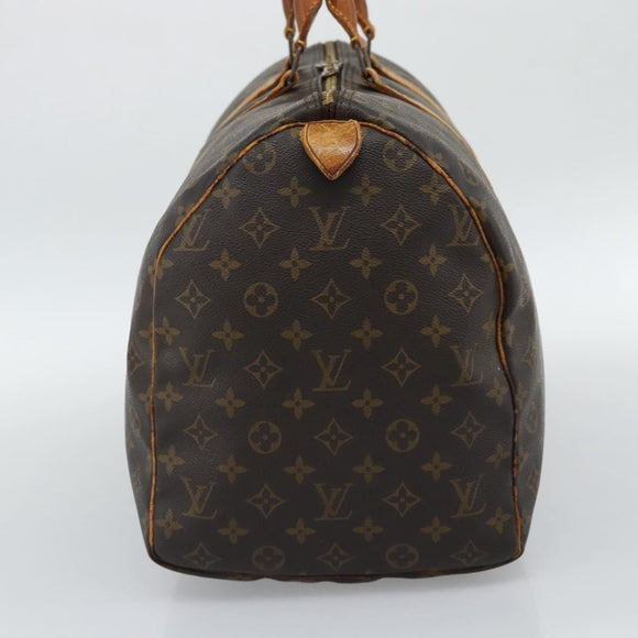 LOUIS VUITTON Monogram Keepall 50 Boston Bag M41426 LV Auth 191635
