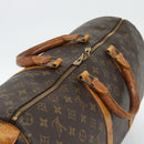 LOUIS VUITTON Monogram Keepall 50 Boston Bag M41426 LV Auth 191635-6
