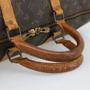 LOUIS VUITTON Monogram Keepall 50 Boston Bag M41426 LV Auth 191635-7