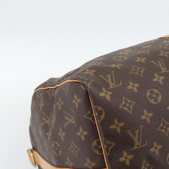 LOUIS VUITTON Monogram Keepall Bandouliere 55 Boston Bag M41414 LV Auth 191636