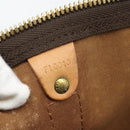 LOUIS VUITTON Monogram Keepall Bandouliere 55 Boston Bag M41414 LV Auth 191636-12