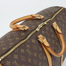 LOUIS VUITTON Monogram Keepall Bandouliere 55 Boston Bag M41414 LV Auth 191636-6