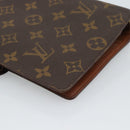 LOUIS VUITTON Monogram Agenda MM Day Planner Cover R20105 LV Auth 191639-11