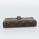 LOUIS VUITTON Monogram Agenda MM Day Planner Cover R20105 LV Auth 191639-5