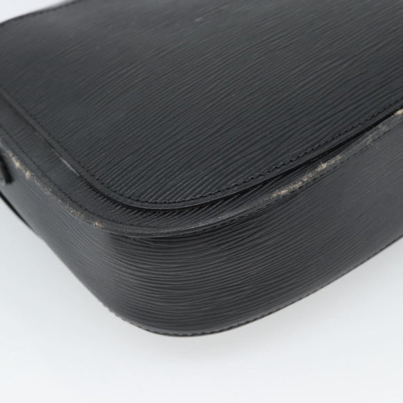 LOUIS VUITTON Epi Saint Cloud GM Shoulder Bag Black M52192 LV Auth 191640