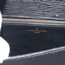 LOUIS VUITTON Epi Saint Cloud GM Shoulder Bag Black M52192 LV Auth 191640-22