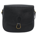 LOUIS VUITTON Epi Saint Cloud GM Shoulder Bag Black M52192 LV Auth 191640-13