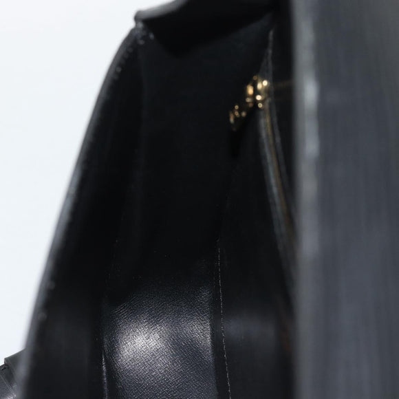 LOUIS VUITTON Epi Saint Cloud GM Shoulder Bag Black M52192 LV Auth 191640