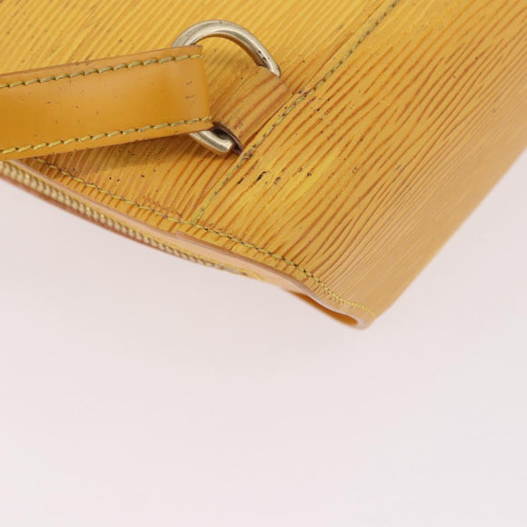 LOUIS VUITTON Epi Mabillon Backpack Yellow M52239 LV Auth 191641