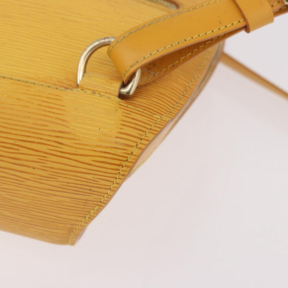 LOUIS VUITTON Epi Mabillon Backpack Yellow M52239 LV Auth 191641