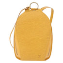 LOUIS VUITTON Epi Mabillon Backpack Yellow M52239 LV Auth 191641-13