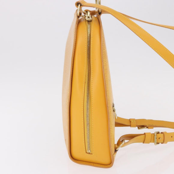 LOUIS VUITTON Epi Mabillon Backpack Yellow M52239 LV Auth 191641