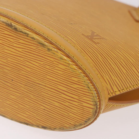 LOUIS VUITTON Epi Saint Jacques Hand Bag Yellow M52279 LV Auth 191642