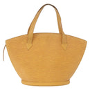 LOUIS VUITTON Epi Saint Jacques Hand Bag Yellow M52279 LV Auth 191642-2