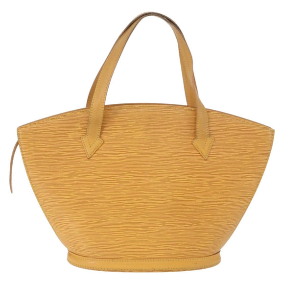 LOUIS VUITTON Epi Saint Jacques Hand Bag Yellow M52279 LV Auth 191642