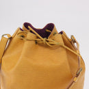 LOUIS VUITTON Epi Petit Noe Shoulder Bag Tassili Yellow M44109 LV Auth 191643-10