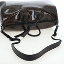 LOUIS VUITTON Monogram Glaze Keepall Bandouliere 50 Bag M43899 LV Auth 191644SM-12