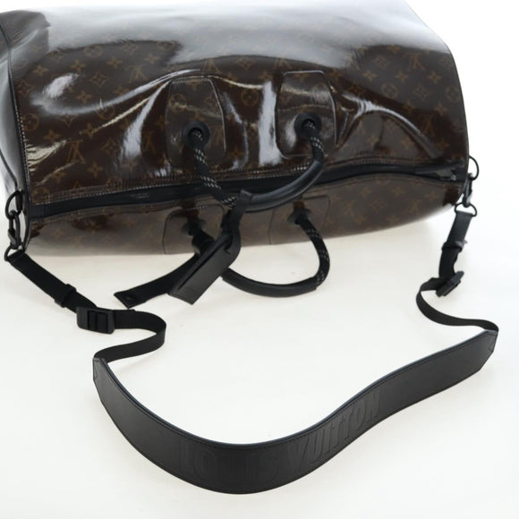 LOUIS VUITTON Monogram Glaze Keepall Bandouliere 50 Bag M43899 LV Auth 191644SM