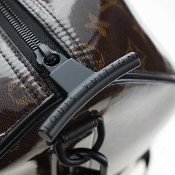 LOUIS VUITTON Monogram Glaze Keepall Bandouliere 50 Bag M43899 LV Auth 191644SM