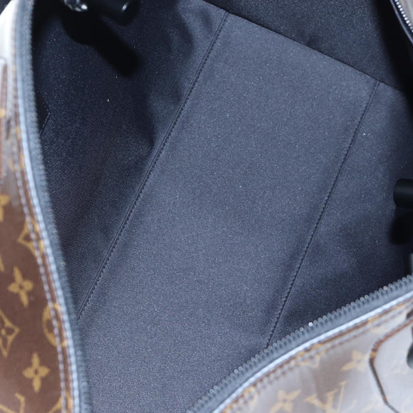 LOUIS VUITTON Monogram Glaze Keepall Bandouliere 50 Bag M43899 LV Auth 191644SM
