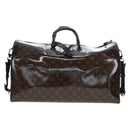 LOUIS VUITTON Monogram Glaze Keepall Bandouliere 50 Bag M43899 LV Auth 191644SM-3