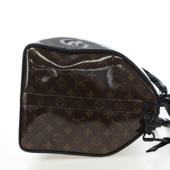 LOUIS VUITTON Monogram Glaze Keepall Bandouliere 50 Bag M43899 LV Auth 191644SM