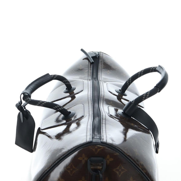 LOUIS VUITTON Monogram Glaze Keepall Bandouliere 50 Bag M43899 LV Auth 191644SM