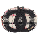 CHANEL Matelasse Chain Shoulder Bag Tweed Multicolor Gold CC Auth 191646SM-13