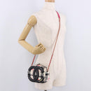 CHANEL Matelasse Chain Shoulder Bag Tweed Multicolor Gold CC Auth 191646SM-23