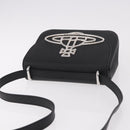 Vivienne Westwood Shoulder Bag Leather Black Silver Auth 191650V-6