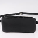Vivienne Westwood Shoulder Bag Leather Black Silver Auth 191650V-5