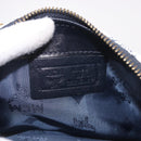 MCM Vicetos Mini Boston Bag PVC Leather 2way White Gold Auth 191656A-20