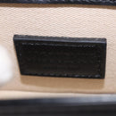 JACQUEMUS Shoulder Pouch Leather 2way Black Silver Auth 191657V-11