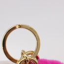 LOUIS VUITTON Vivienne Vison Bag Charm Fur Beige Gold M00870 LV Auth 191658SM-10