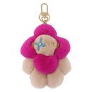 LOUIS VUITTON Vivienne Vison Bag Charm Fur Beige Gold M00870 LV Auth 191658SM-2