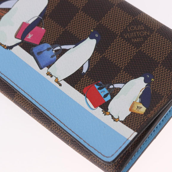 LOUIS VUITTON Damier Ebene Portefeuille Sarah Long Wallet N64426 LV Auth 191659M