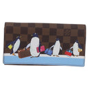LOUIS VUITTON Damier Ebene Portefeuille Sarah Long Wallet N64426 LV Auth 191659M-13