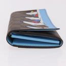 LOUIS VUITTON Damier Ebene Portefeuille Sarah Long Wallet N64426 LV Auth 191659M-4