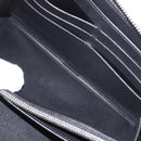 LOUIS VUITTON Damier Graphite Zippy Organizer Long Wallet N63002 LV Auth 191660-10