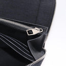 LOUIS VUITTON Damier Graphite Zippy Organizer Long Wallet N63002 LV Auth 191660-20