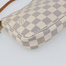 LOUIS VUITTON Damier Azur Pochette Accessoires Pouch N51986 LV Auth 191661A-16