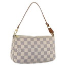 LOUIS VUITTON Damier Azur Pochette Accessoires Pouch N51986 LV Auth 191661A-1