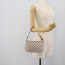 LOUIS VUITTON Damier Azur Pochette Accessoires Pouch N51986 LV Auth 191661A-21