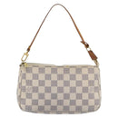 LOUIS VUITTON Damier Azur Pochette Accessoires Pouch N51986 LV Auth 191661A-13