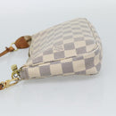 LOUIS VUITTON Damier Azur Pochette Accessoires Pouch N51986 LV Auth 191661A-3