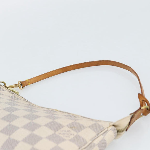 LOUIS VUITTON Damier Azur Pochette Accessoires Pouch N51986 LV Auth 191661A