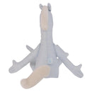 HERMES Plush Doll Pot Yok Cushion Polyester Light Blue Auth 191662M-3