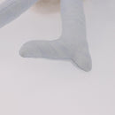 HERMES Plush Doll Pot Yok Cushion Polyester Light Blue Auth 191662M-9